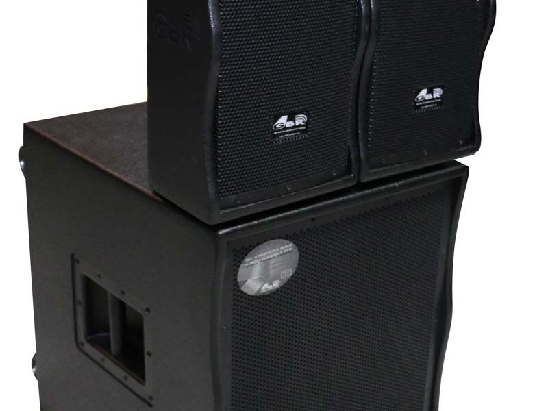 Combo Sonido para 70-100 Personas GBR (Sub Woofer 15 + 2 Array 8´)